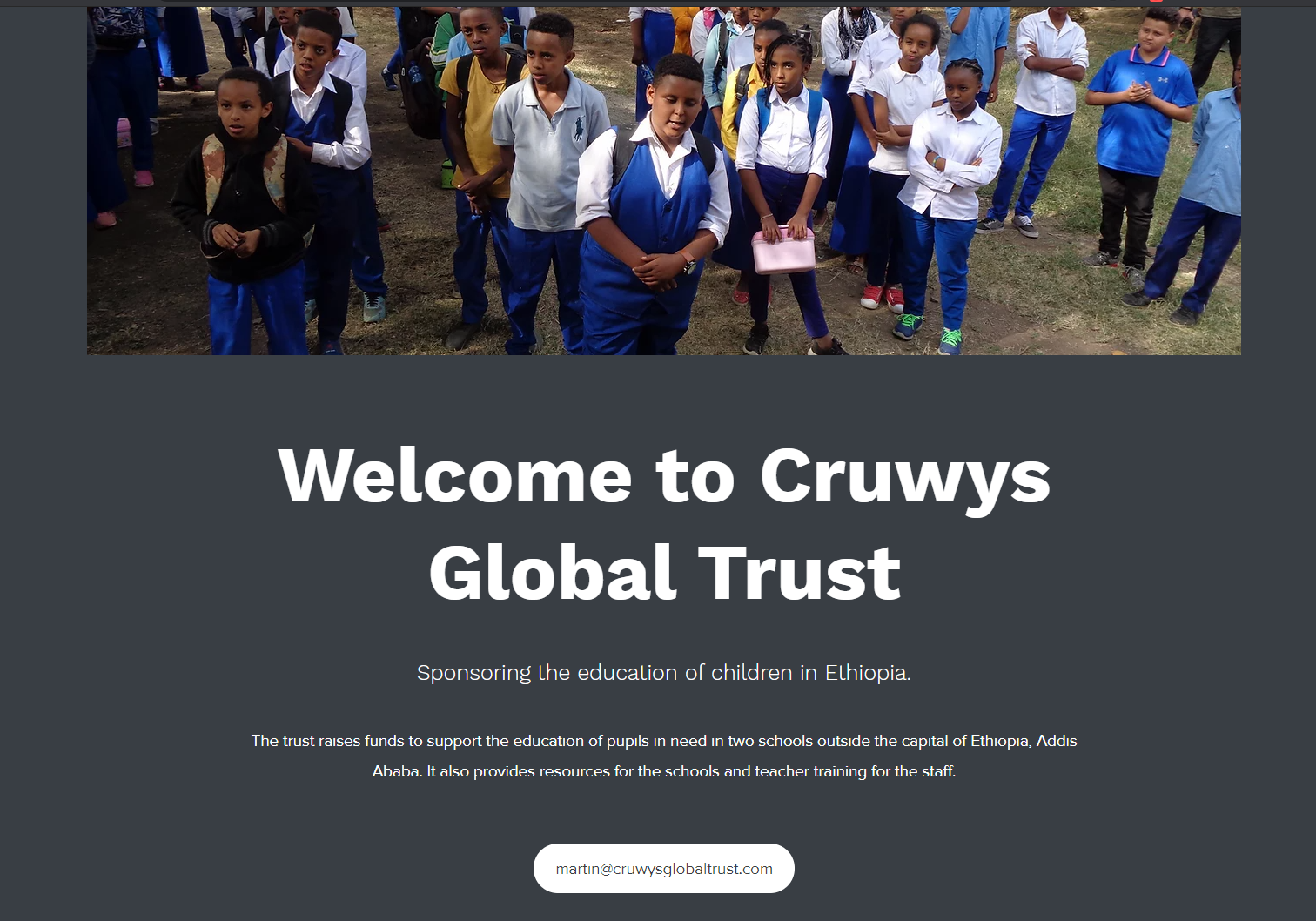 Sponsoring the education of children in Ethiopia